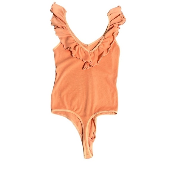 ⚡️ Wilfred Danette bodysuit in coral pink - size Medium - Picture 2 of 8